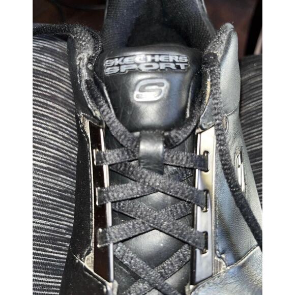 Skechers Mens Sport Performance Athletic Shoes Size 11.5 Black No Wear On Treads - Picture 9 of 10